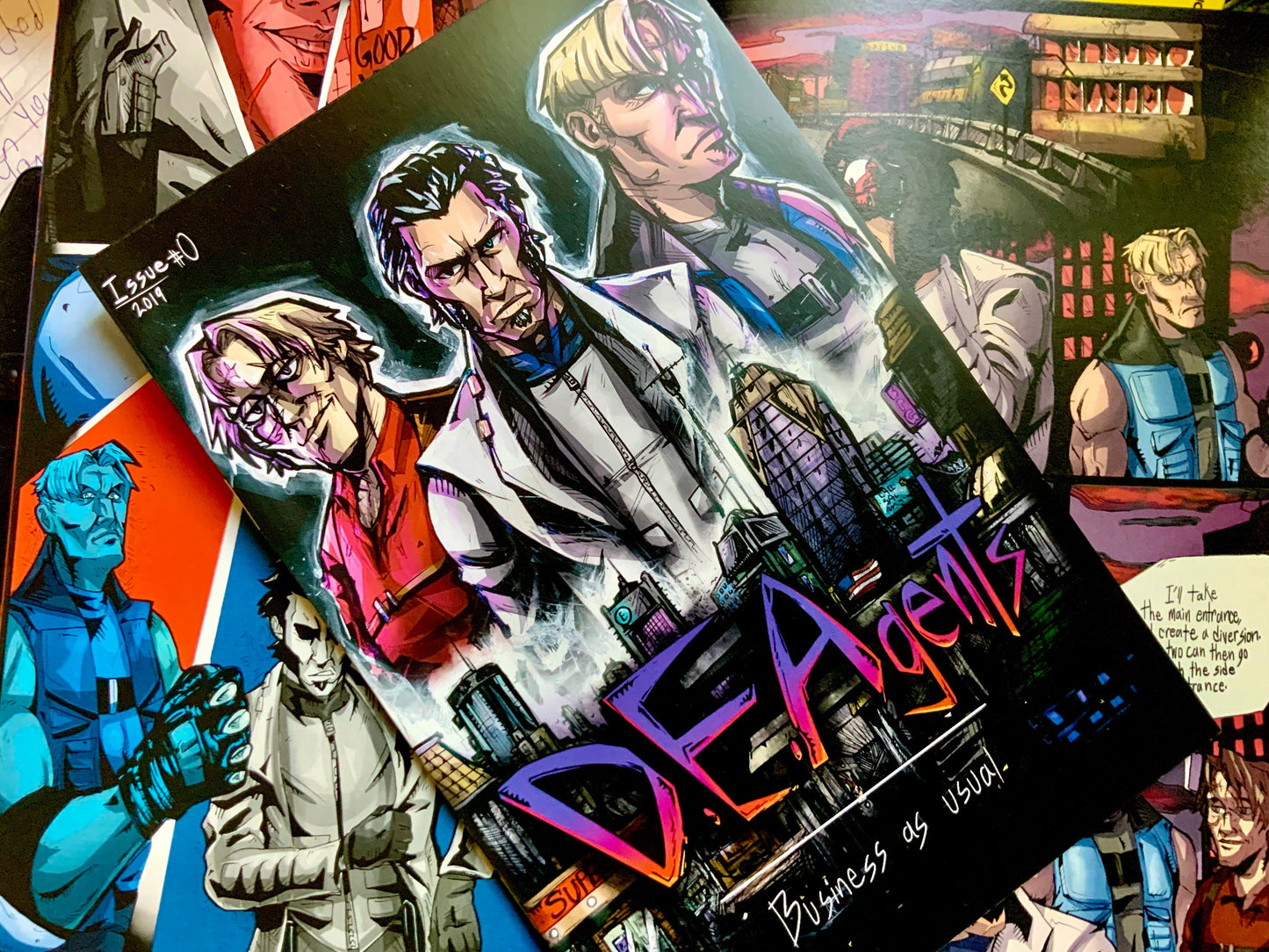 D.E.Agents #0
