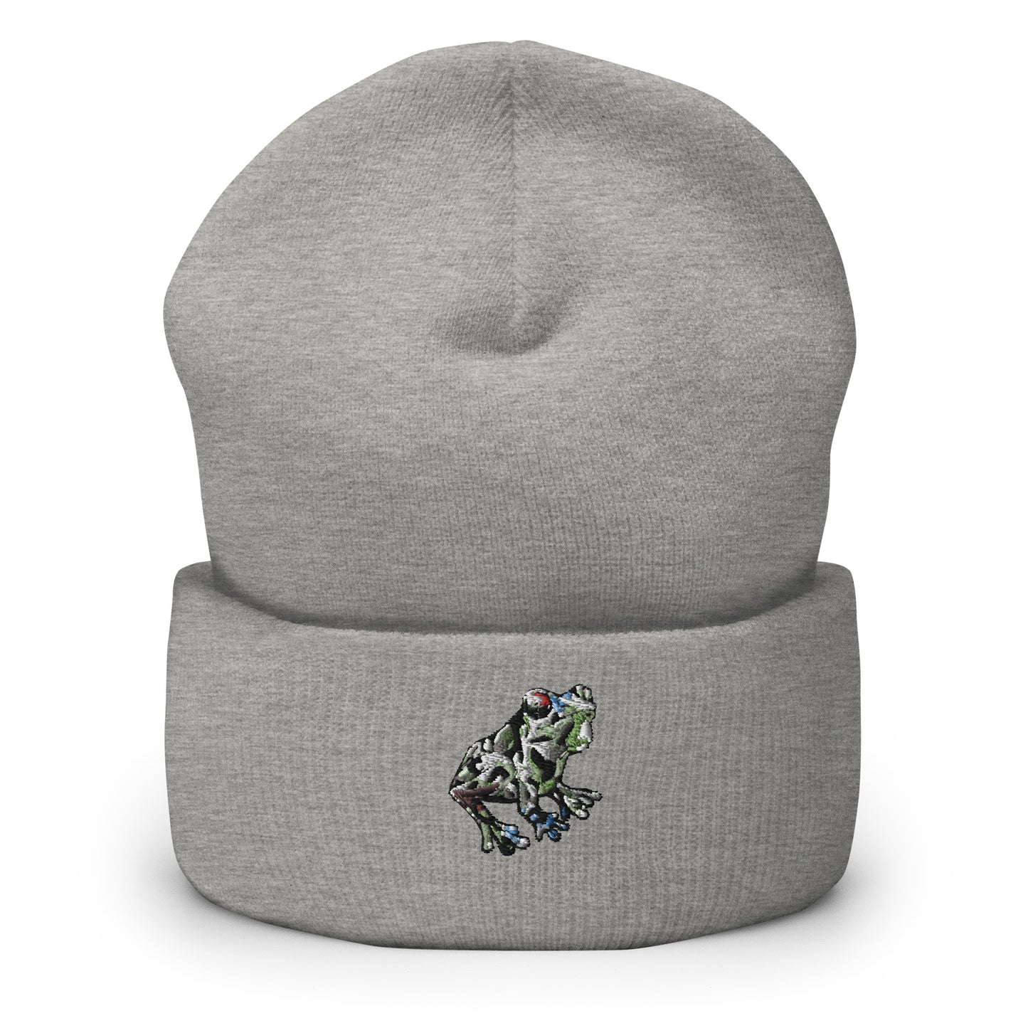 Dart Frog Cuffed Beanie