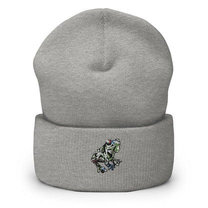 Dart Frog Cuffed Beanie