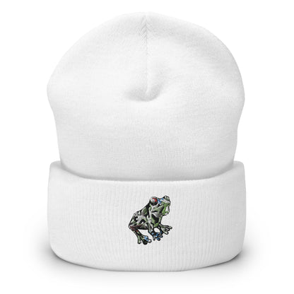 Dart Frog Cuffed Beanie