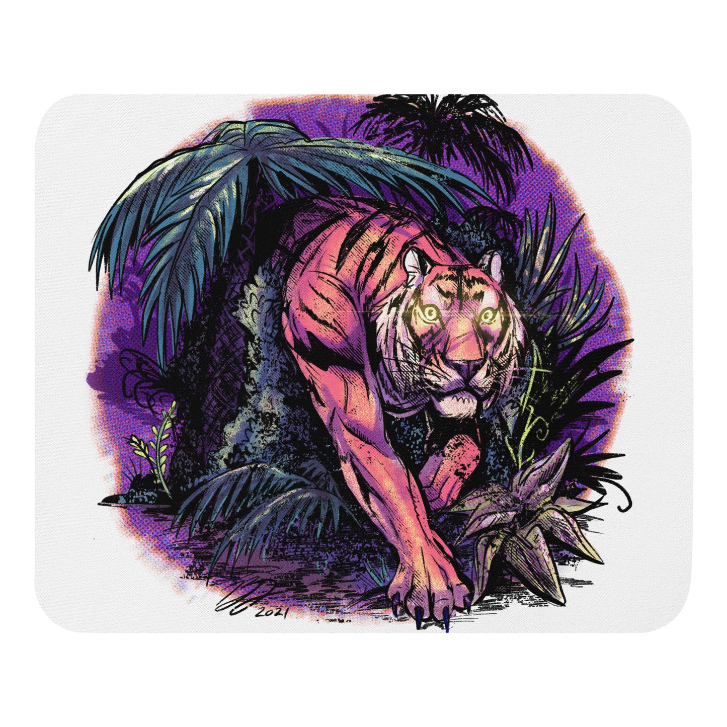 Jungle Prowler Mouse pad