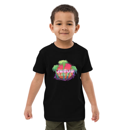 Organic Jesus Saves kids t-shirt