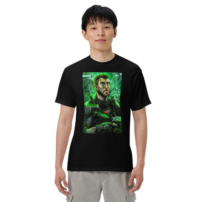 Unisex garment-dyed heavyweight t-shirt