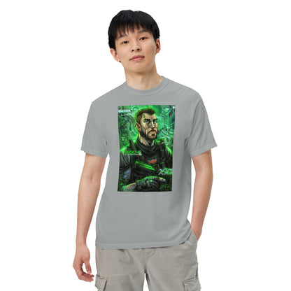 Unisex garment-dyed heavyweight t-shirt