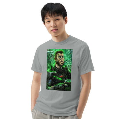 Unisex garment-dyed heavyweight t-shirt