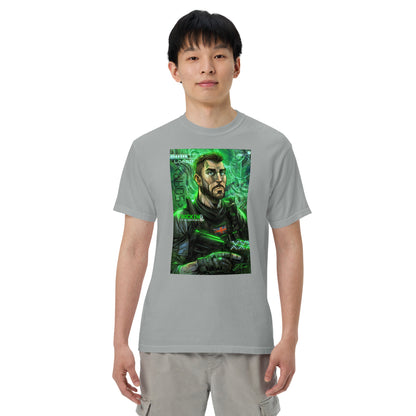 Unisex garment-dyed heavyweight t-shirt