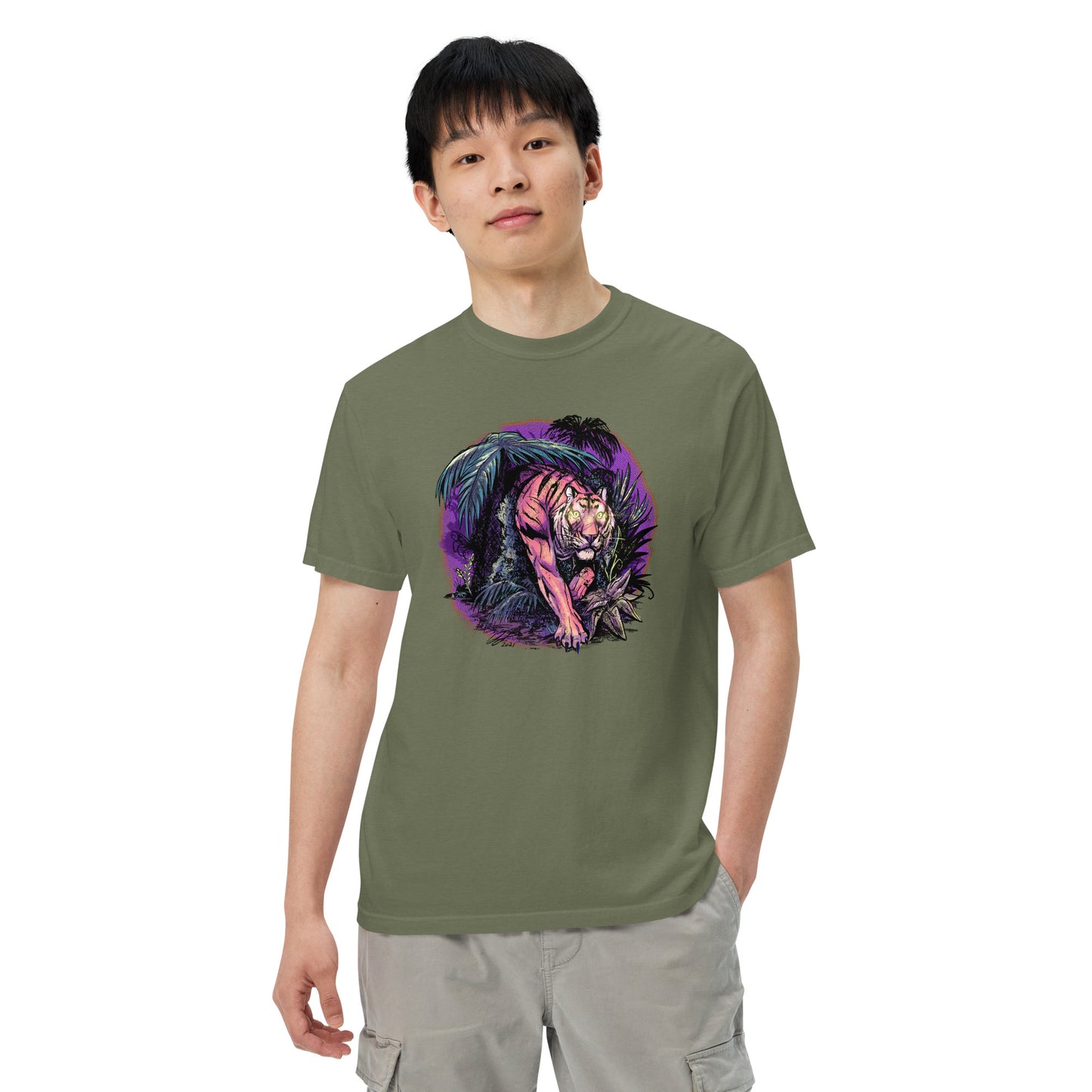 Jungle Prowler  heavyweight t-shirt