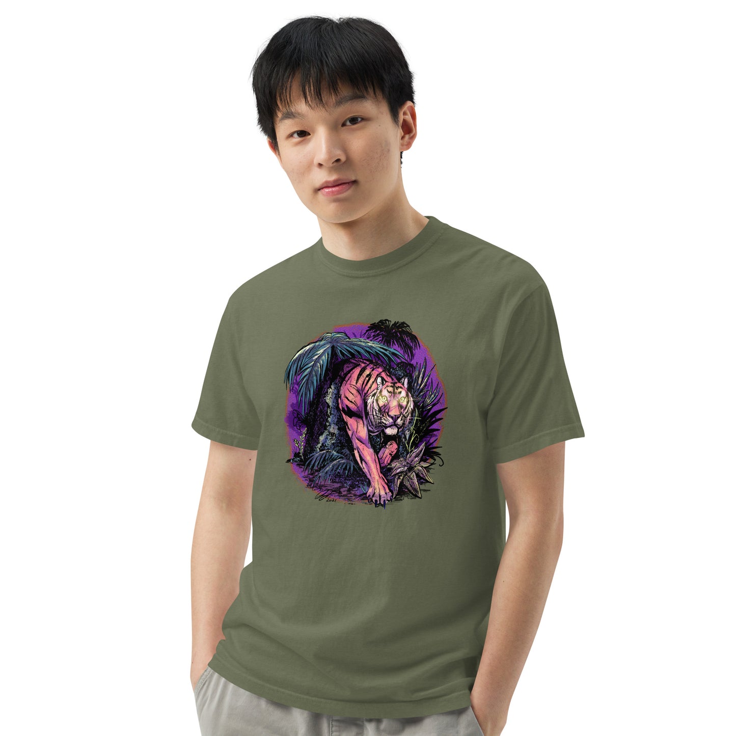 Jungle Prowler  heavyweight t-shirt