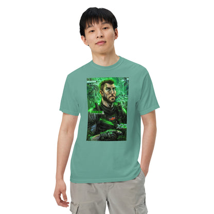 Unisex garment-dyed heavyweight t-shirt